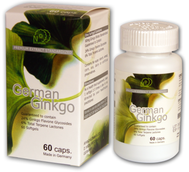 德國銀杏活性膠囊 60's Natufarm German Ginkgo Softgels 60's